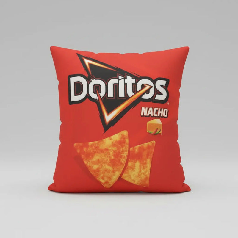 Almohada Providencia Doritos Grande Super Suave Y Esponjoso Terracota