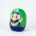 Almohada Providencia Abrazable Mario Bros De Luigi Suave Verde Lima