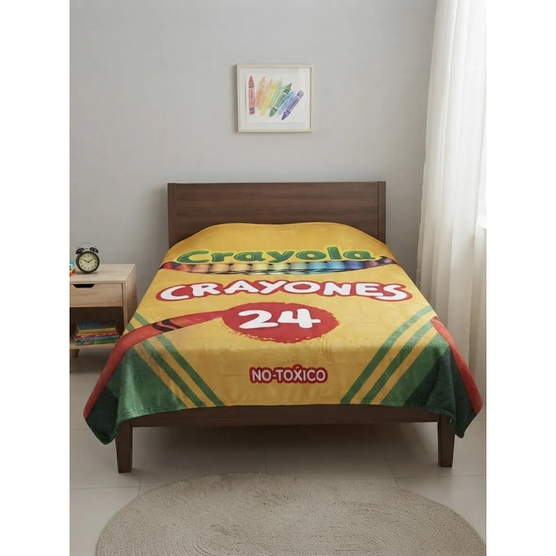 Cobija Providencia Extra Gruesa Matrimonial Crayola-crayones Crayola Crayones 780 G Amarillo