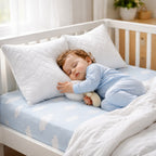 Par De Almohadas Kids Para Niño Super Suaves Y Esponjosas Blanco