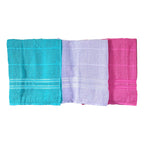 Toalla De Medio Baño 100% Algodón Super Absorbente Dreams Rosa Colección 3