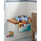 Toalla Providencia Bluey Suave Alta Absorción 100% Algodón Celeste Bluey Playa