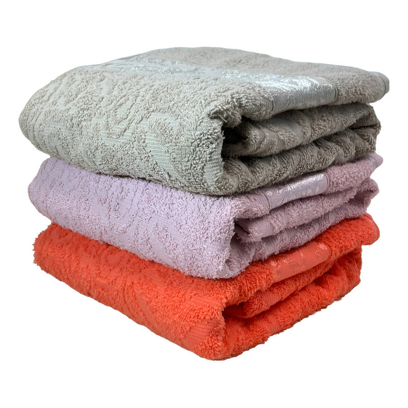 Tallas De Medio Baño 100% Algodón Super Absorbente Monarca Naranja Colección 4