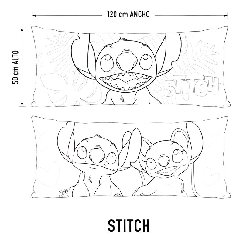Almohada Providencia Super Jumbo Stitch Ternura Índigo