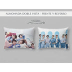 Almohada Providencia De Bts Super Suave Y Esponjosa Azul Claro