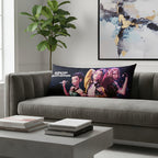 Almohada Providencia Super Jumbo K-pop Demon Hunters Lavanda