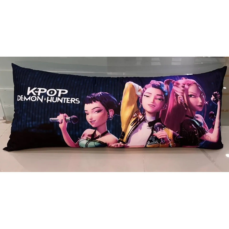 Almohada Providencia Jumbo Guerreras K-pop Demon Hunters Lavanda
