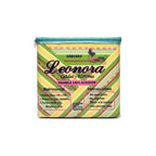 Juego De Sábanas Matrimonial Leonora Franela Planchada 2mts Verde Lima Rayada Verde/amarillo