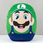 Almohada Providencia Abrazable Mario Bros De Luigi Suave Verde Lima