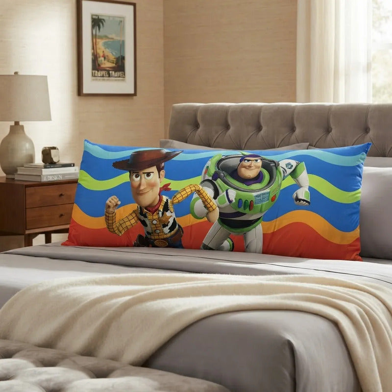 Almohada Providencia Super Jumbo Toy Story Aventuras Azul Acero