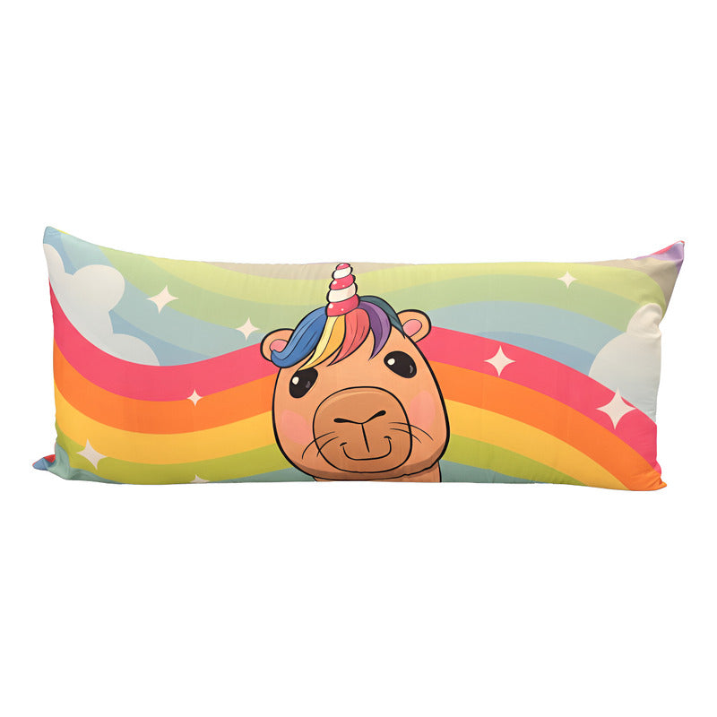 Almohada Providencia Super Jumbo Capybaras Rosa
