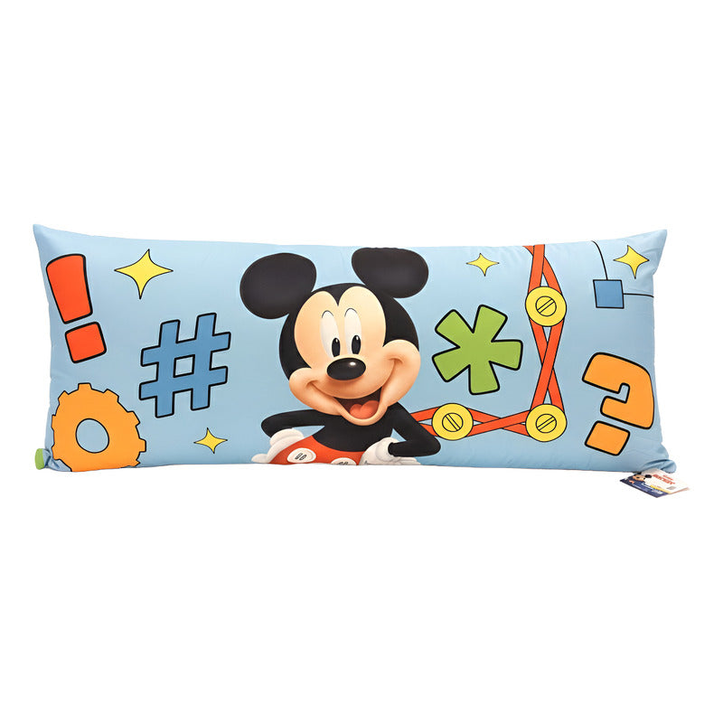 Almohada Providencia Super Jumbo Mickey Music Azul Claro