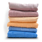 Tallas De Medio Baño 100% Algodón Super Absorbente Maya Rosa Colección 1