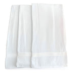 Tallas Blancas Medio Baño 100% Algodón De Alta Densidad Blanco Cheroky