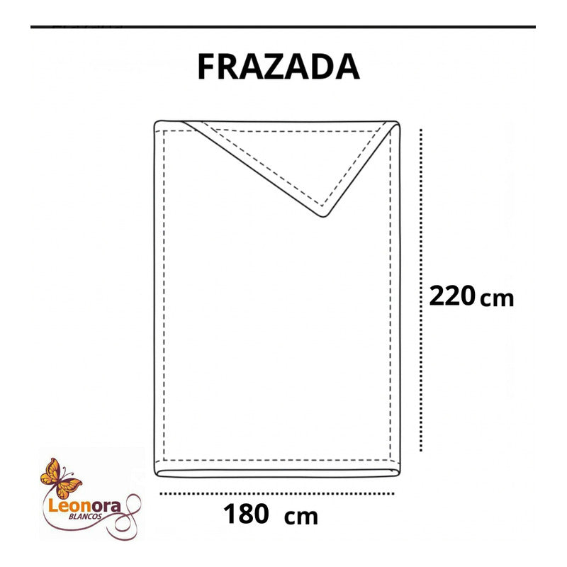 Frazada Térmica Leonora Matrimonial Extra Suave-grabada Cuadros Cafe Marrón Oscuro
