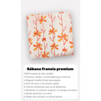 Juego De Sabanas Franela Mariol 100% Algodón Matrimonial Naranja Claro Cempasuchil