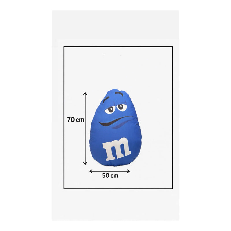 Almohada Providencia Lunetas M&m's Azul Super Esponjoso Azul