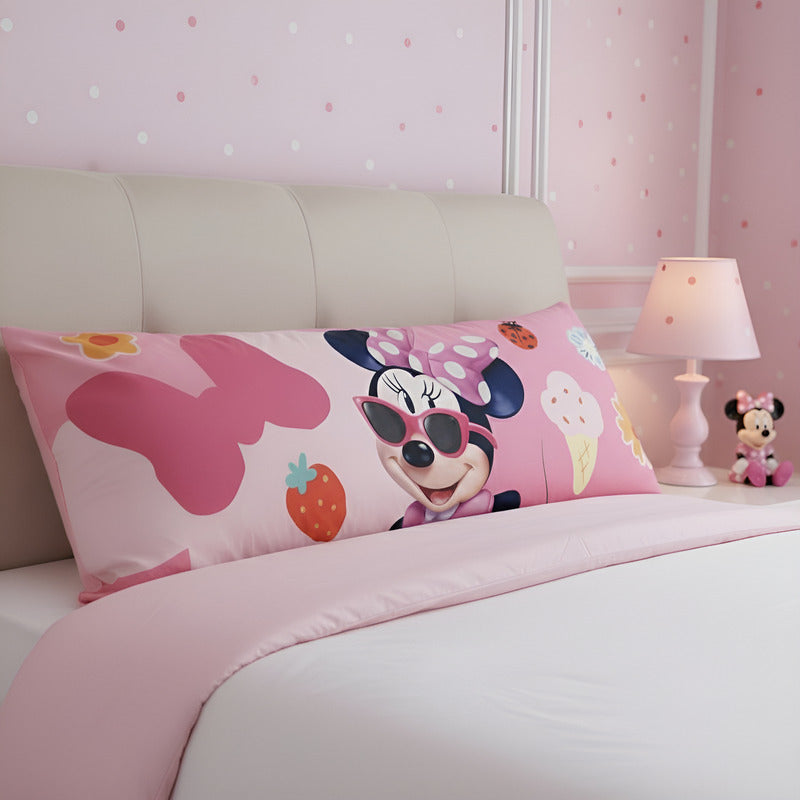 Almohada Providencia Super Jumbo Minnie Love Rosa Claro