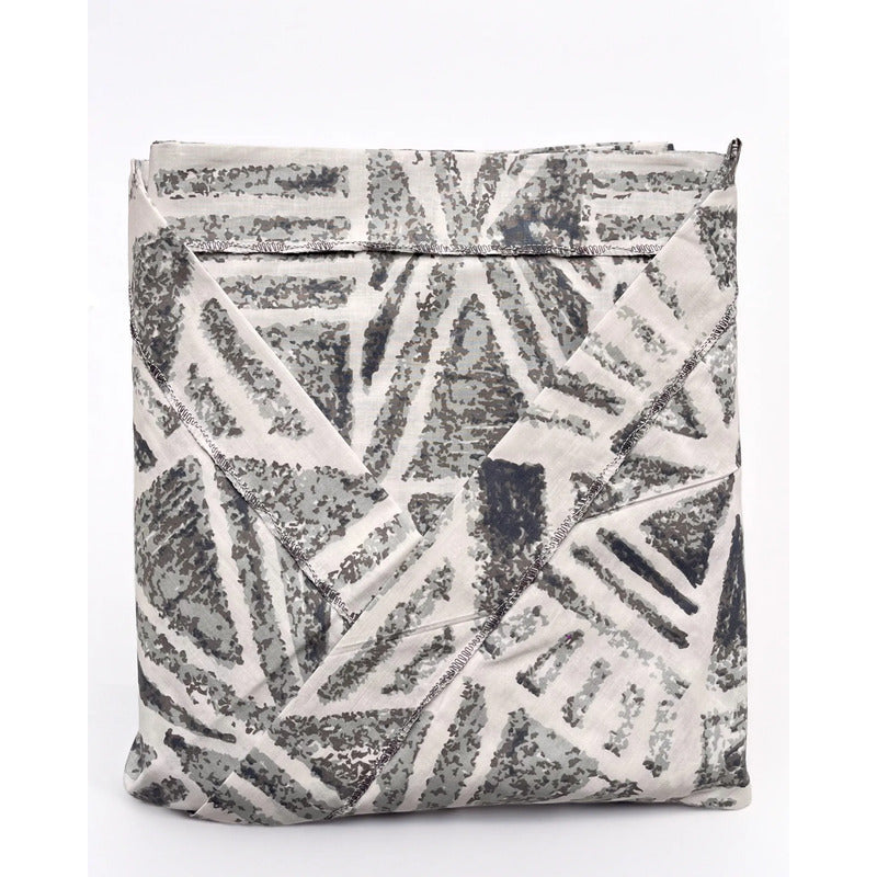 Juego De Sábanas Matrimonial Algodón Percal 144 Hilos-fresca Gris Fresh Gris