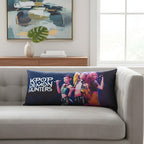 Almohada Providencia Super Jumbo K-pop Demon Hunters Verde Claro
