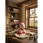 Set De 6 Vaquitas De Peluche Modelos Rancheritos Super Suave Rosa