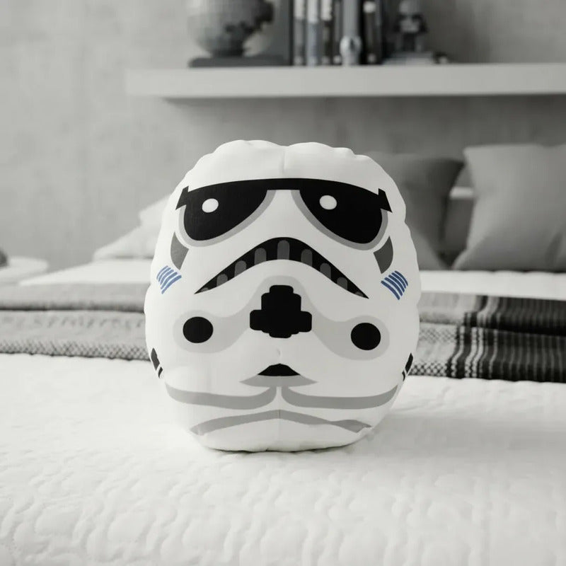 Almohada Providencia Abrazable Stormtrooper Star Wars Blanco