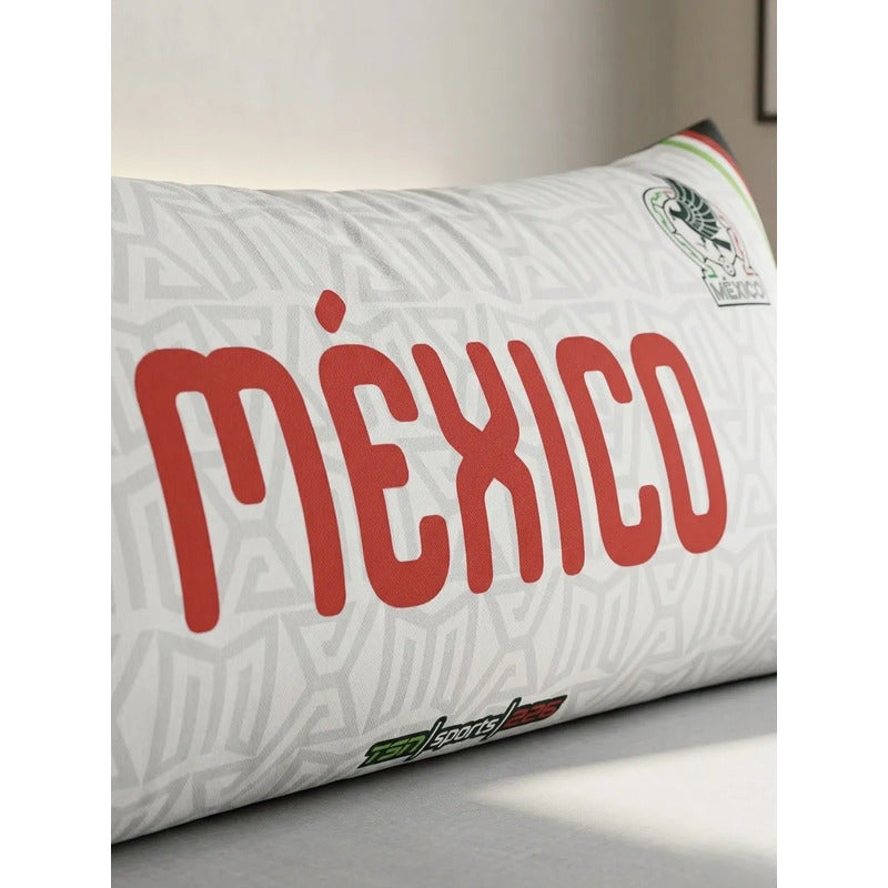 Almohada Providencia Super Jumbo Selección Mexicana Esponjos Negro