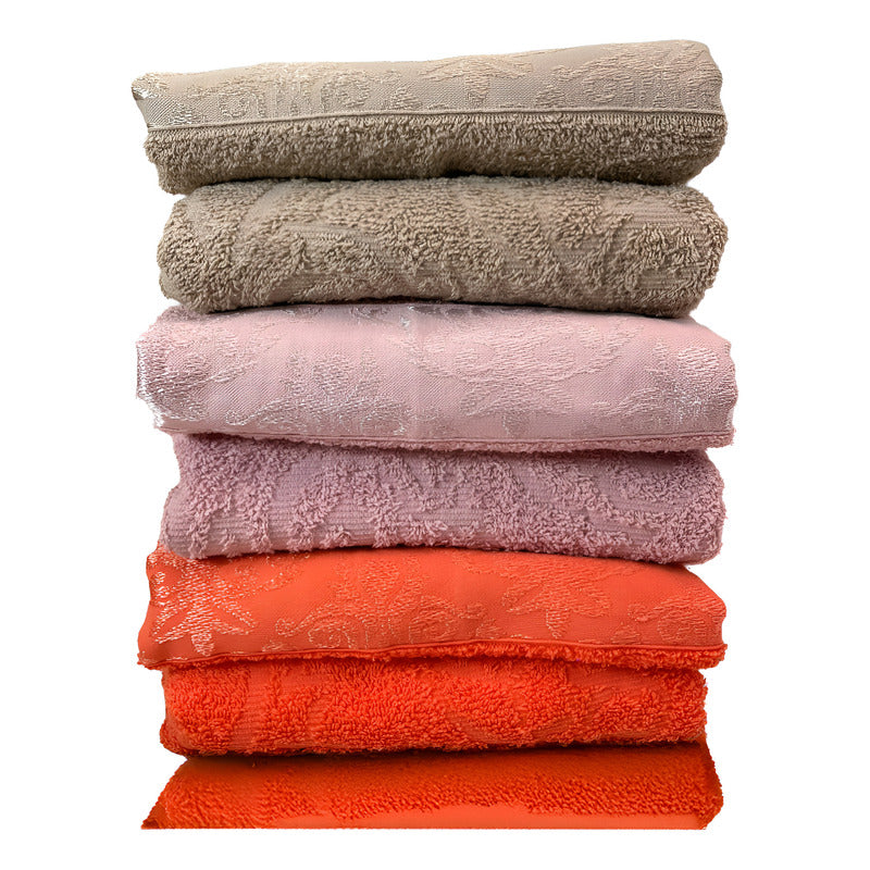 Tallas De Medio Baño 100% Algodón Super Absorbente Monarca Naranja Colección 4