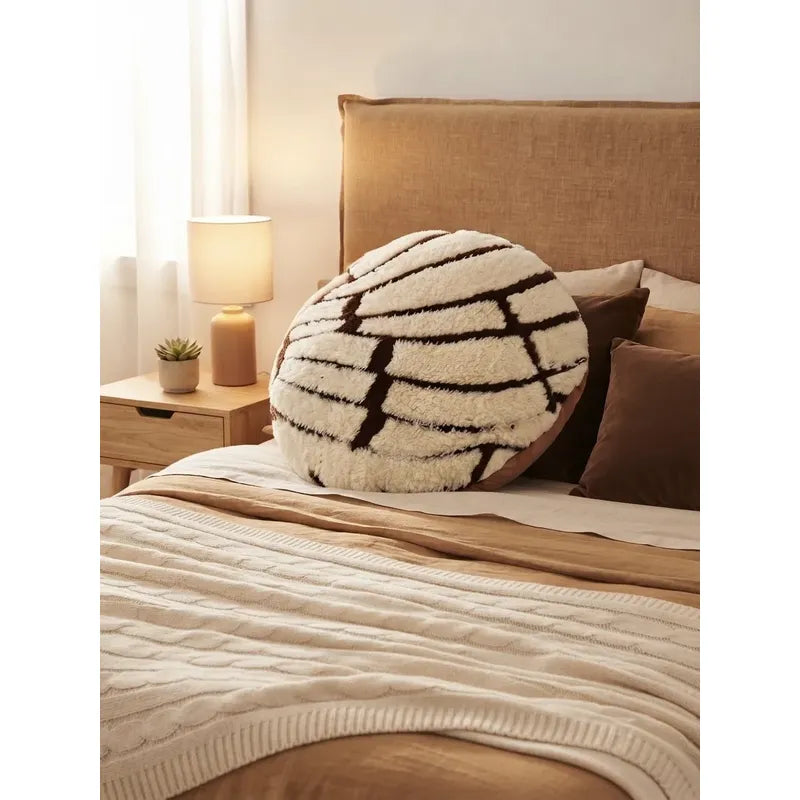 Almohada Providencia Jumbo Concha Vainilla Beige Beige