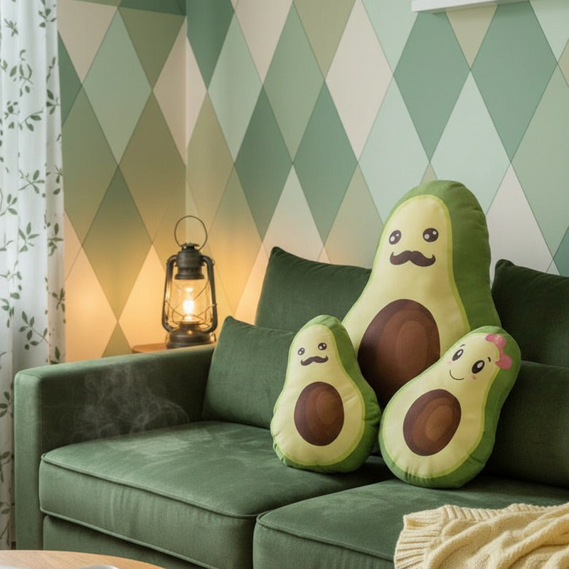 Almohada Providencia Colección Tentación Super Suaves Verde Musgo