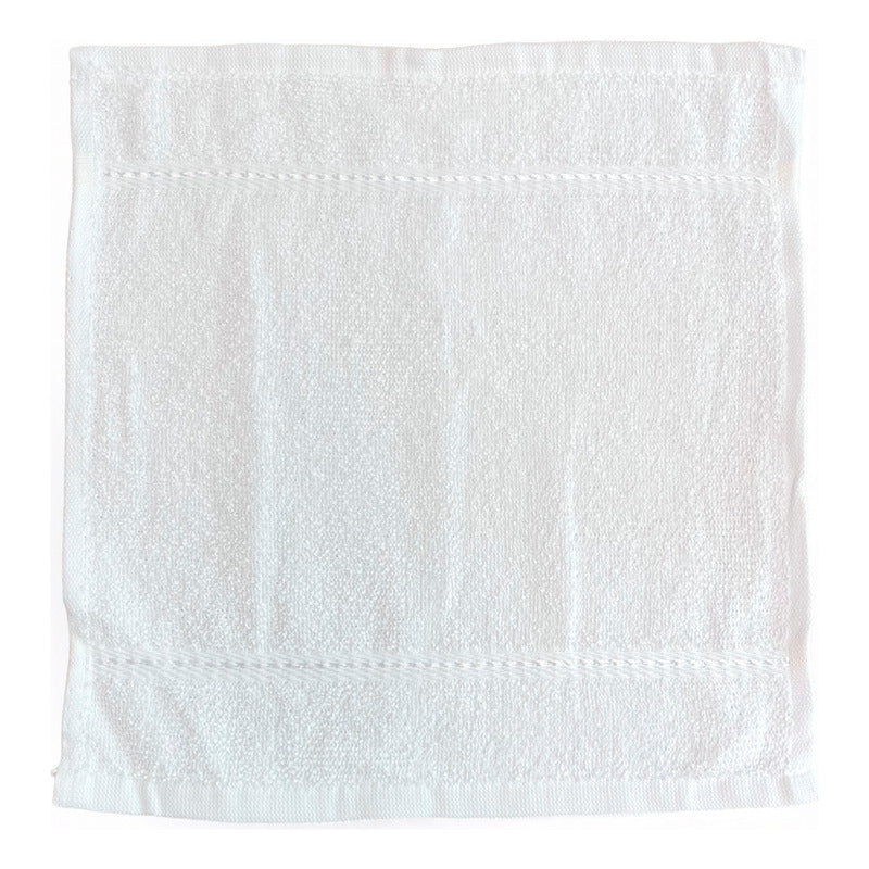 Toalla 100% Algodón Calidad Premium Super Absorbente Pack Blanco Facial