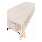 Mantel Calado Leonora 1.5×2.5 M | Elegancia Total Beige Calado Infinito