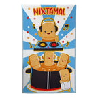 Toalla De Mano Microfibra Leonora. Set De 6 Toallas 110x60cm Celeste Mixtamal