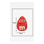 Almohada Providencia M&m's Rojo Super Suave Y Esponjoso Rojo