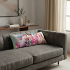 Almohada Saja Boys Y Demon Hunter Abrazable Jumbo 120x50cm Color Violeta