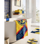 Toalla Providencia Club America Alta Absorción 100% Algodón Amarillo Club America
