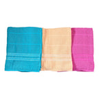 Toalla De Medio Baño 100% Algodón Super Absorbente Dreams Rosa Colección 4