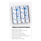 Juego De Sabanas Franela Mariol 100% Algodón Matrimonial Azul Claro Diente De León Azul