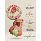 Pack Almohada Super Esponjosas Y Suaves Mazapán Y Capibara Beige