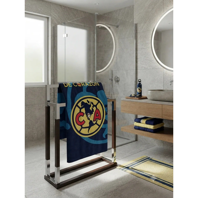 Toalla Providencia 100% Algodón Del América 74x147 Cm Amarillo America Grandes De Corazon