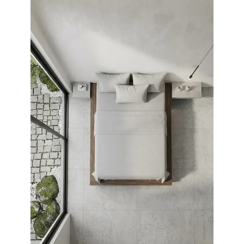 Juego De Sabanas King Size Leonora Percal Algodón 144h Lisas Gris Gris Liso