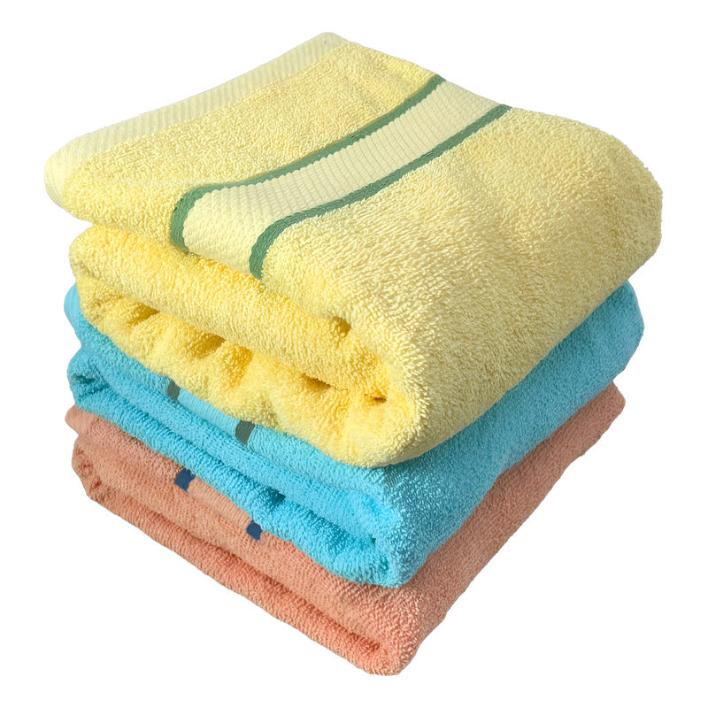 Toalla De Medio Baño Super Absorbente 100% Algodón Varsovia Amarillo Colección 2
