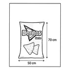 Almohada Providencia Doritos Grande Super Suave Y Esponjoso Terracota
