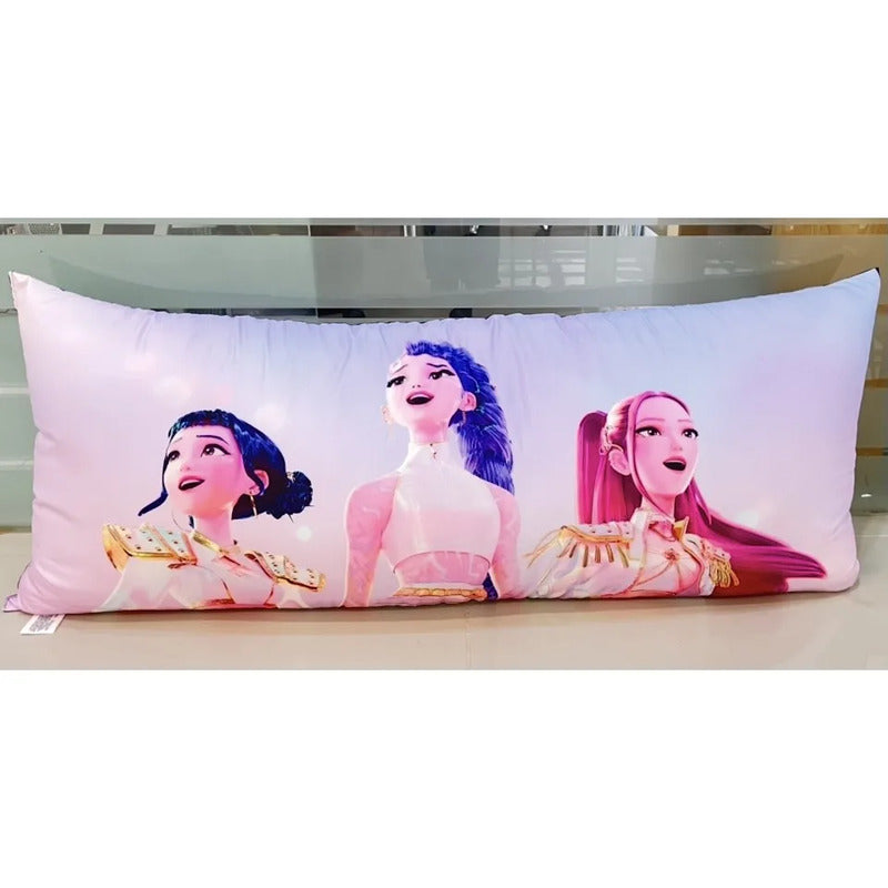 Almohada Providencia Jumbo Guerreras K-pop Demon Hunters Lavanda
