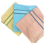 Toalla De Medio Baño Super Absorbente 100% Algodón Varsovia Amarillo Colección 2