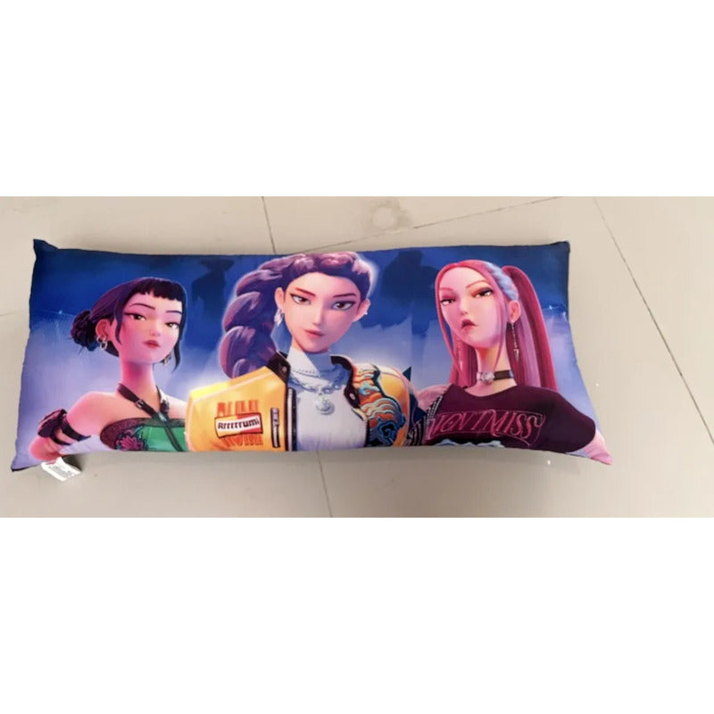 Almohada Providencia Jumbo Guerreras K-pop Demon Hunters Lila