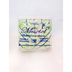 Juego De Sabanas Franela Mariol 100% Algodón Matrimonial Verde Claro Verde Primavera