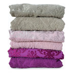 Tallas De Medio Baño 100% Algodón Super Absorbente Monarca Rosa Colección 1