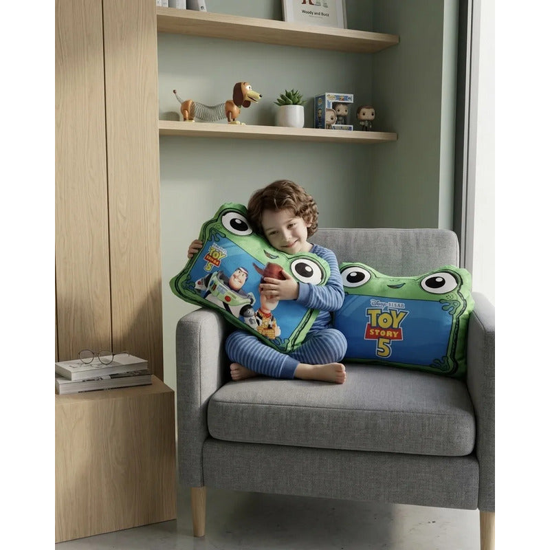 Almohada Providencia Toy Stoy 5 Lilypad  Esponjosa Suave Verde