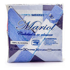 Juego De Sabana Matrimonial 100% Algodón Suaves Y Frescas Azul Soles Y Lunas Azul